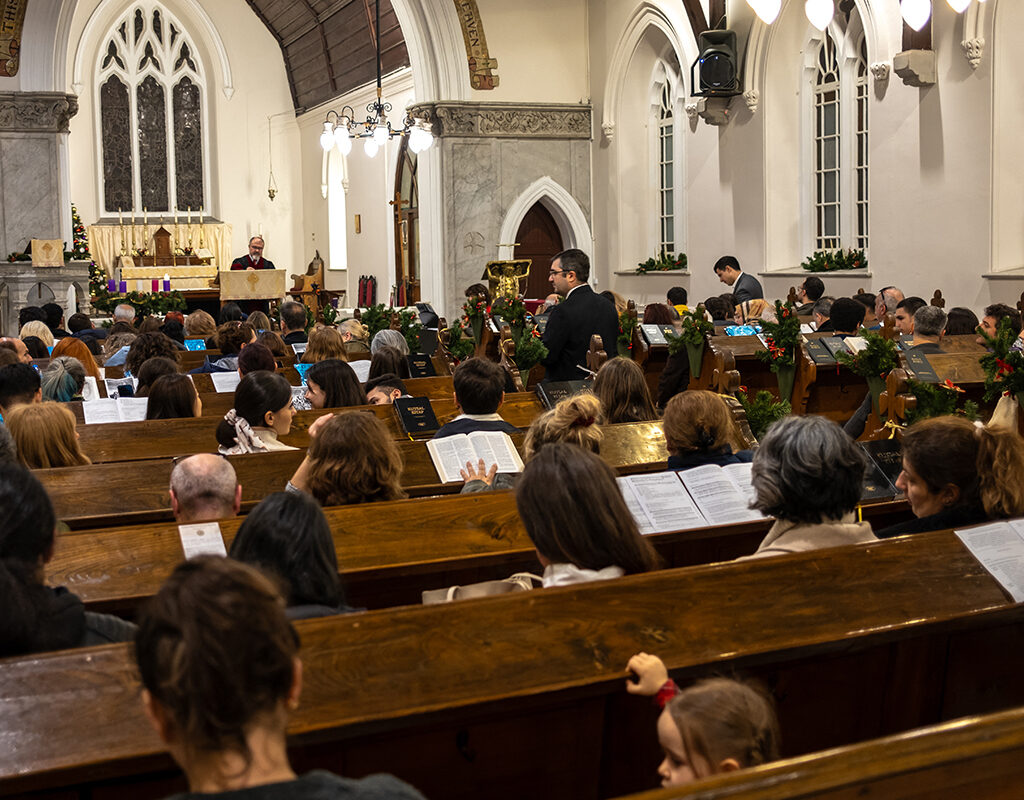 Who do you see when you attend church?