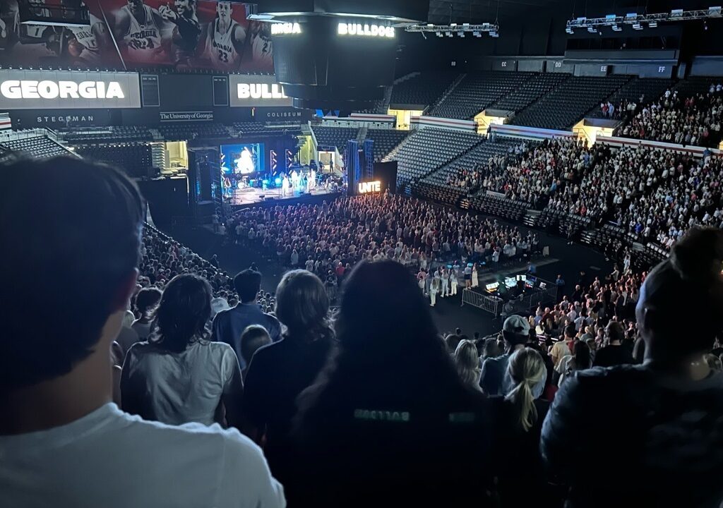 ‘A move of God’: Thousands of students attending revival events, hundreds baptized