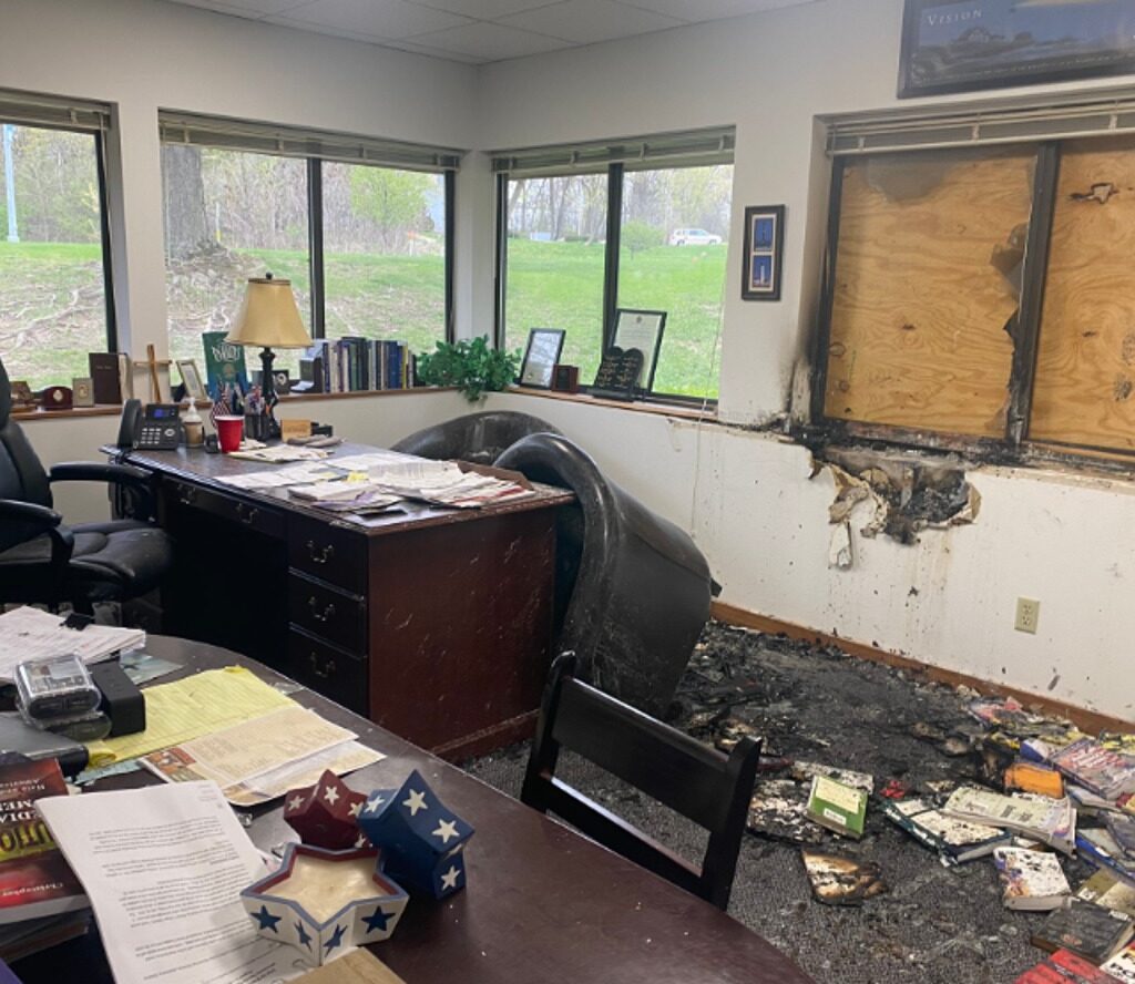 Arsonist who firebombed Wisconsin pro-life office sentenced to 7.5 years in prison