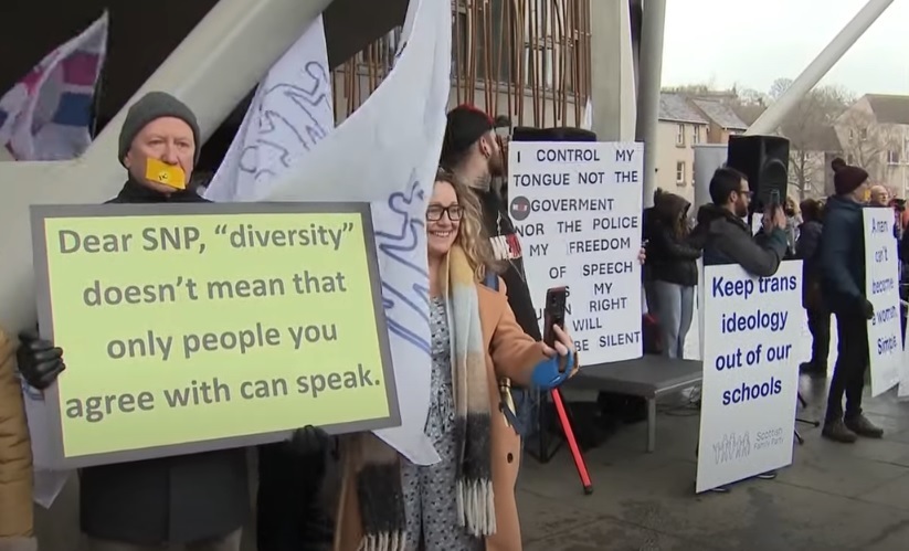 Scottish Parliament considers motion to repeal hate speech law amid free speech concerns