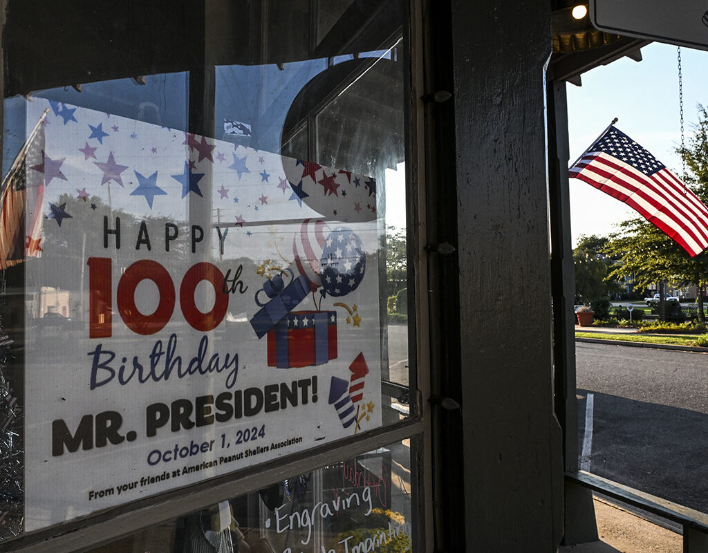 Jimmy Carter becomes first former president to celebrate 100th birthday
