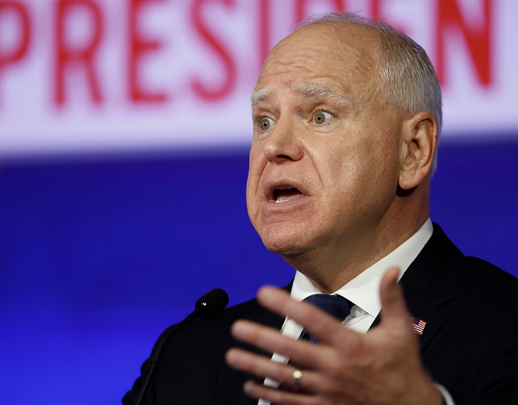 Visibly nervous Tim Walz says he ‘misspoke’ on China visit: ‘I’m a knucklehead sometimes’