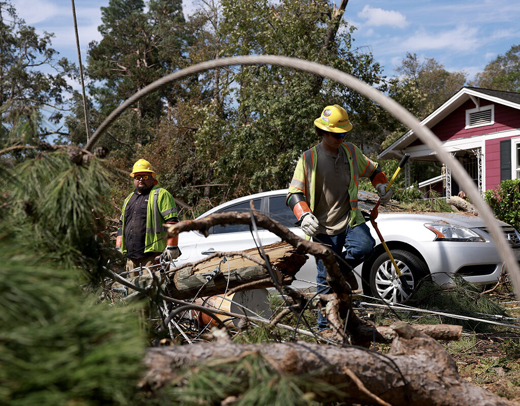 Grandparents found hugging each other after fallen tree killed them in SC home; Helene death toll rises