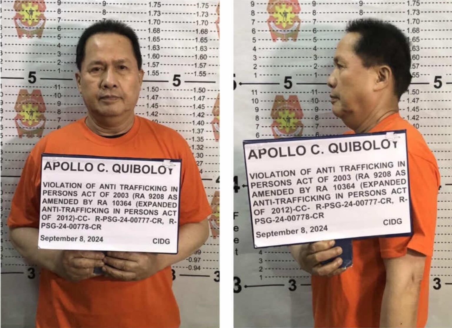 Televangelist Apollo Quiboloy wanted for sex trafficking will run for Senate in Philippines
