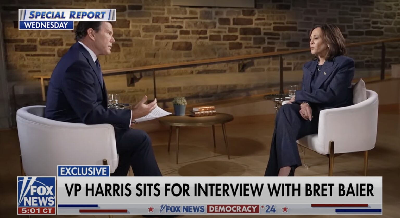 Top 5 takeaways from Kamala Harris’ Fox News interview