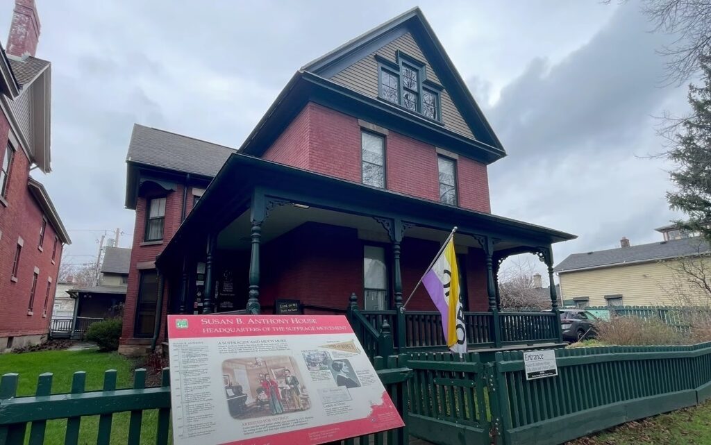 ‘Full circle’: Susan B. Anthony’s historic NY home now serves as polling place