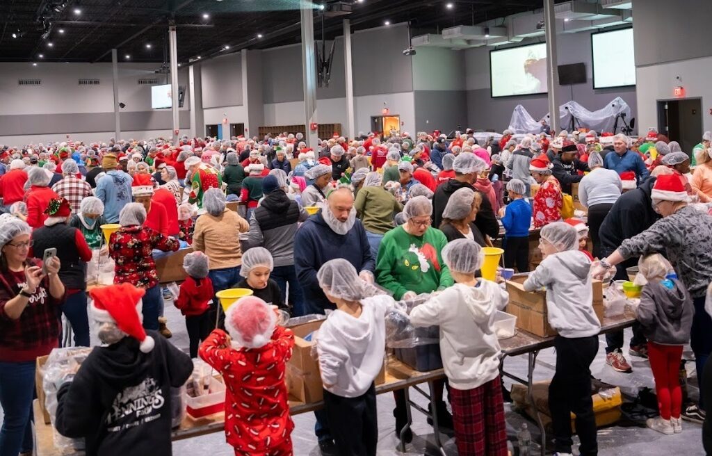 ‘A season of giving’: NJ megachurch packs 1.2 million meals for those in need this Christmas