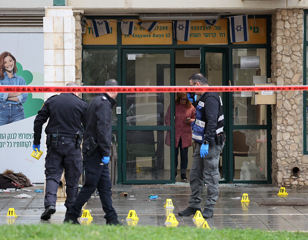 Elderly woman killed in central Israel stabbing attack, Palestinian assailant shot and detained