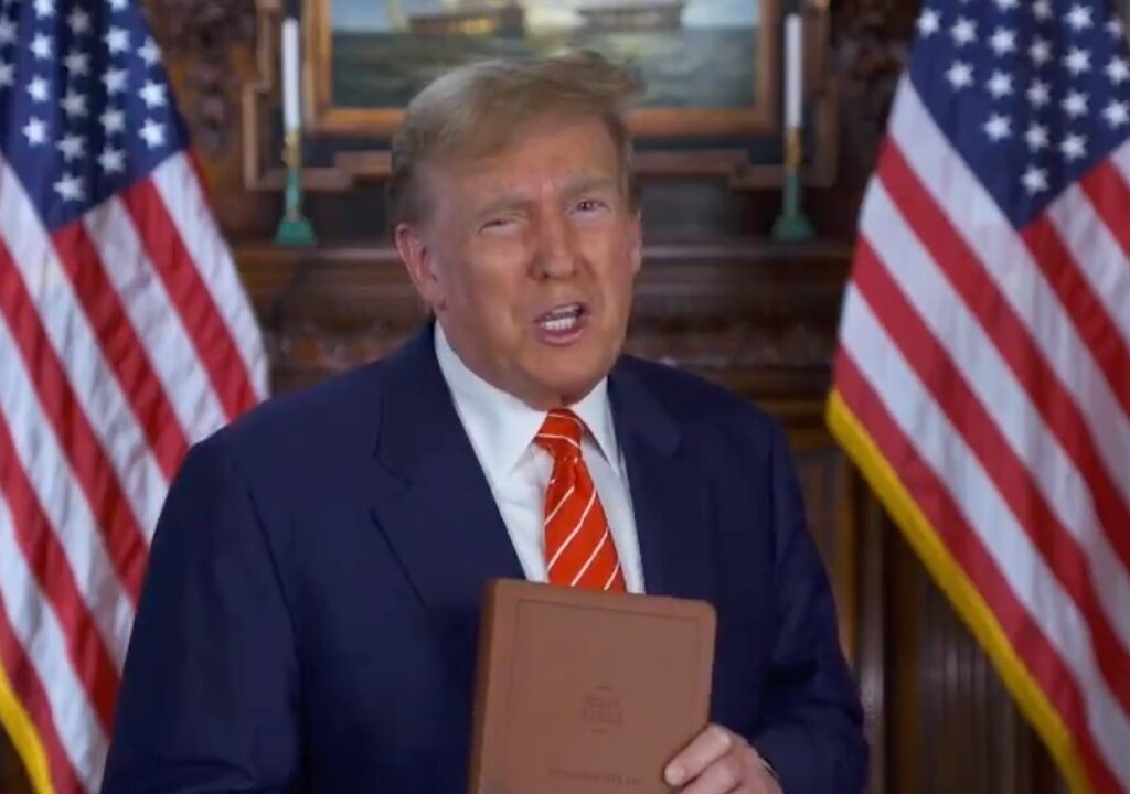 Trump-endorsed ‘God Bless the USA’ Bible releases inauguration edition priced at $69.99