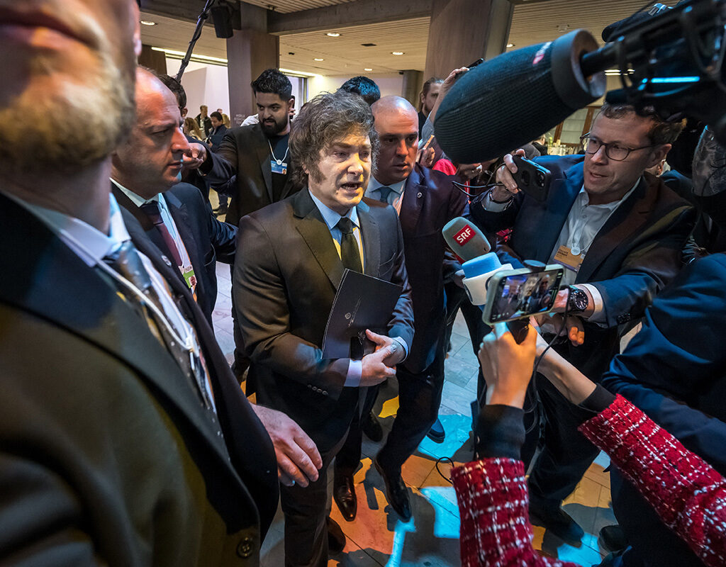 Javier Milei denounces ‘sinister agenda of wokeism,’ abortion and LGBT ideology in Davos speech