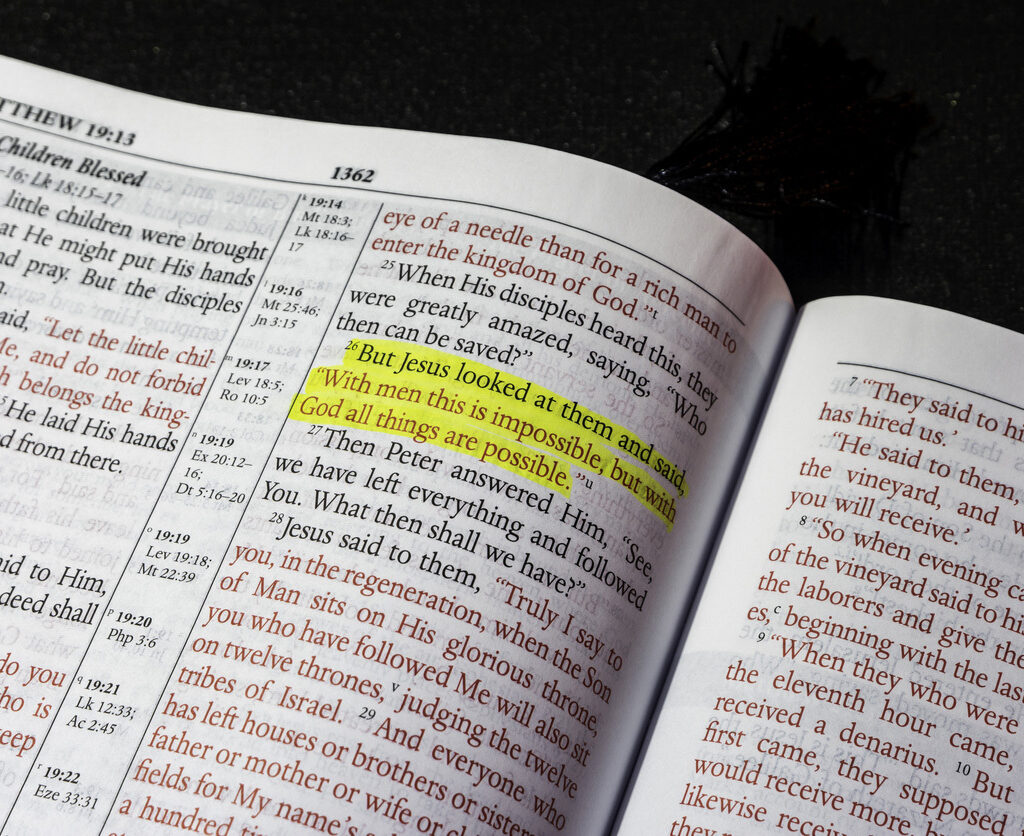The story behind the red letters in your Bible