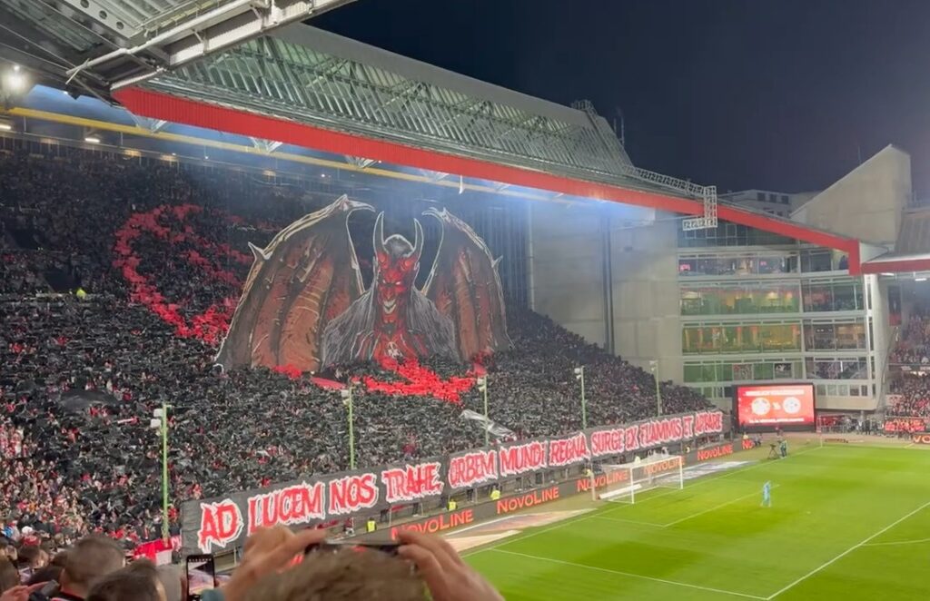 ‘Hear us, Lucifer’: German football fans unveil satanic prayer in Latin