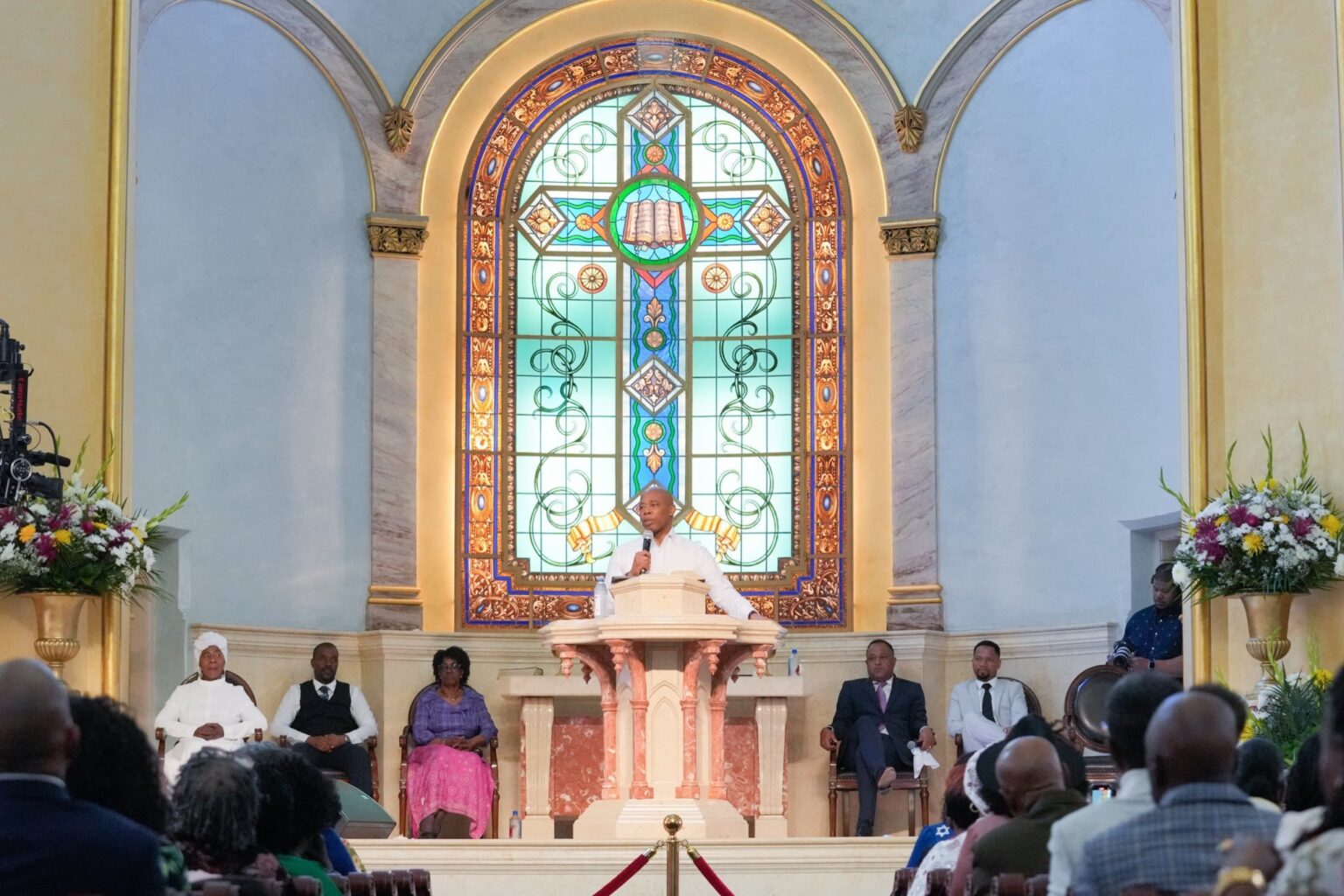 NYC Mayor Eric Adams suggests God’s hand was in dismissal of corruption case